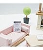 Color:Multi - Image 4 - Daisylane Sitting Room Furniture Set for Dollhouse