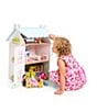 Color:Multi - Image 4 - Daisylane Blue Bird Cottage Dollhouse & Furniture