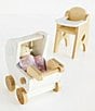 Color:Multi - Image 6 - Daisylane Nursery Doll Set for Dollhouse