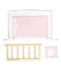 Color:White - Image 5 - Honeybake Sleigh Doll Cot & Crib