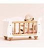 Le Toy Van Honeybake Sleigh Doll Cot & Crib - Image 6