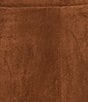 Le'AL.X Suede A-Line Coordinating Mini Skirt - Image 4