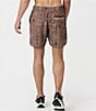 Legends Luka Paisley Tile Print 7#double; Inseam Shorts - Image 2