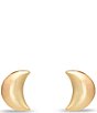 Lele Sadoughi Crescent Button Stud Earrings - Image 1