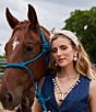 Lele Sadoughi Knotted Pearl Headband - Image 2