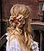 Lele Sadoughi Rita Ruched Bandana Claw Clip Bow - Image 2