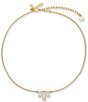 Lele Sadoughi Scallop Short Pendant Necklace - Image 1