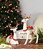 Lenox Holiday Christmas Reindeer Laying Figurine - Image 2