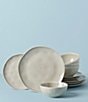 Lenox Bay Colors Collection 12-Piece Dinnerware Set, Color:Grey - Image 2