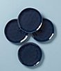Color:Blue - Image 2 - Bay Colors Collection Accent Plates, Set of 4