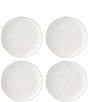 Color:White - Image 1 - Bay Colors Collection Accent Plates, Set of 4