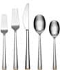 Color:Silver - Image 2 - Blue Bay 20-Piece Stainless Steel Flatware Set