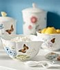 Color:White - Image 3 - Butterfly Meadow 2-Piece Nesting Mixing Bowl Set