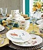 Color:White - Image 5 - Butterfly Meadow 28-Piece Dinnerware Set
