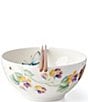 Color:Brown - Image 1 - Butterfly Meadow Bowl & Chopsticks