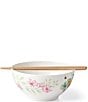Color:Brown - Image 2 - Butterfly Meadow Bowl & Chopsticks