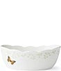 Color:White - Image 1 - Butterfly Meadow Bread Basket