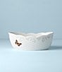 Color:White - Image 3 - Butterfly Meadow Bread Basket