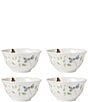 Color:Floral - Image 1 - Butterfly Meadow Collection Vine Rice Bowls, Set of 4