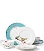 Lenox Chirp 12-Piece Dinnerware Set, Color:White - Image 1