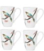 Lenox Chirp Mugs, Set of 4, Color:White - Image 2