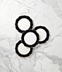 Lenox Contempo Luxe Accent Plates, Set of 4, Color:Black/White - Image 2