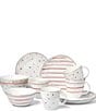 Lenox Garnet Bay 12-Piece Dessert Set, Color:White - Image 1
