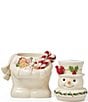 Lenox Happy Holly Days Snowman Cookie Jar - Image 2
