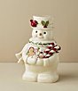 Lenox Happy Holly Days Snowman Cookie Jar - Image 3