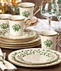 Lenox Holiday 12-Piece Floral Motif Dinnerware Set - Image 2