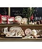 Lenox Holiday 12-Piece Floral Motif Dinnerware Set - Image 4