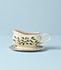 Lenox Holiday Gravy Boat with Stand - Image 2