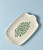 Color:Ivory - Image 2 - Holiday Holly Oversized 20#double; Platter