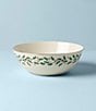 Lenox Holiday Floral Motif Large Serving Bowl, Color:Multi - Image 2