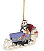 Lenox Jack Skellington Sledding Porcelain Ornament - Image 1