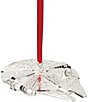 Lenox Millennium Falcon Silver Ornament - Image 1