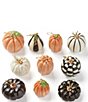Lenox Mini Pumpkin 10-Piece Ornament Set - Image 1