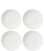 Color:White - Image 1 - Modern LX Collective Dinner Plates, Set of 4