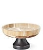 Color:Natural - Image 1 - Modern LX Collective Footed Serving Bowl