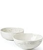 Color:White - Image 2 - Oyster Bay Collection Assorted 2-Piece Nesting Bowls