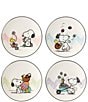 Lenox Peanuts 4-Piece Easter Accent Plates Set - Image 1