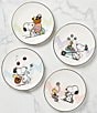 Lenox Peanuts 4-Piece Easter Accent Plates Set - Image 2