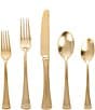 Lenox Portola 20-Piece Stainless Steel Flatware Set, Color:Gold - Image 1
