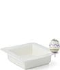 Lenox Profile Poppers Square Bowl & Easter Egg Set - Image 1