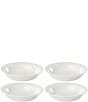 Color:White - Image 1 - Profile Porcelain 4-Piece Pasta Bowl Set