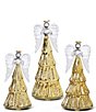 Lenox Radiant Light Collection Light Lit Angel Figurines, 3-Piece Set - Image 1