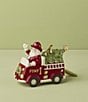 Lenox Santa In Fire Truck Ornament - Image 2