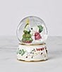 Lenox Snoopy Joy To The World Snow Globe - Image 3