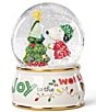 Lenox Snoopy Joy To The World Snow Globe - Image 1