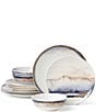 Lenox Summer Radiance 12-Piece Dinnerware Set, Color:White - Image 1